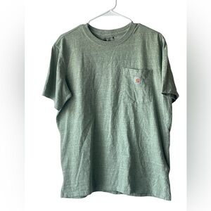 Carhartt Men's Green Short Sleeve Tee
